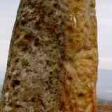 Click para ampliar.  Cazoletas - Menhir la Palanca del Moro (Detalle)